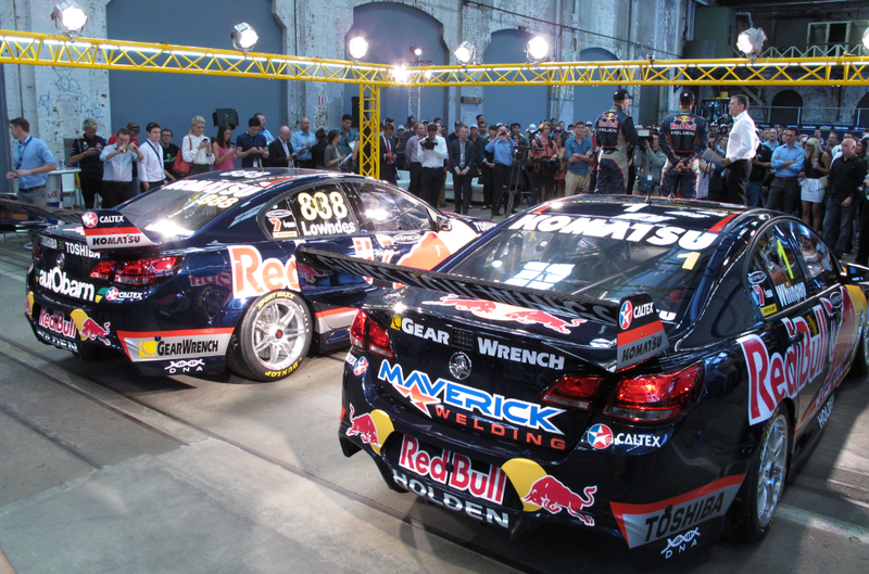 Illustration for article titled 2012 V8 Supercar Champions Reveal New Look